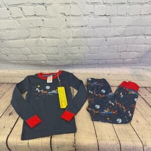 Mini Boden Santa Kids Pajama Set
